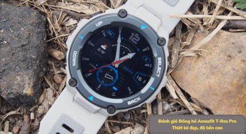đánh giá đồng hồ amazfit t-rex pro