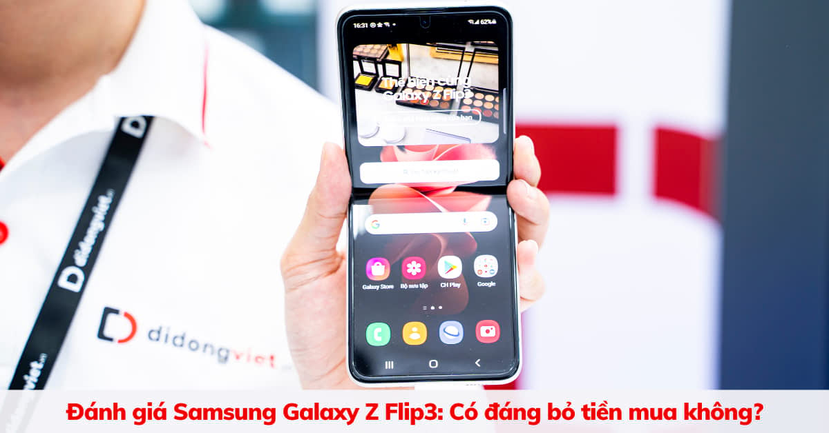 Chi tiết bài đánh giá Samsung Galaxy Z Flip3: Điện thoại gập đỉnh cao của năm 2021
