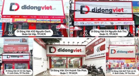 Di Động Việt đồng loạt khai trương 5 cửa hàng mới tại TP Hồ Chí Minh. Điện thoại giảm đến 6 triệu cùng nhiều ưu đãi hấp dẫn khác ngày 1.10