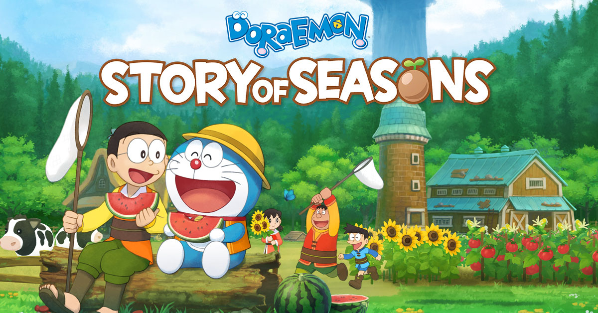 Game Doraemon Story of Seasons – Cùng trở thành nông dân với Doraemon và Nobita