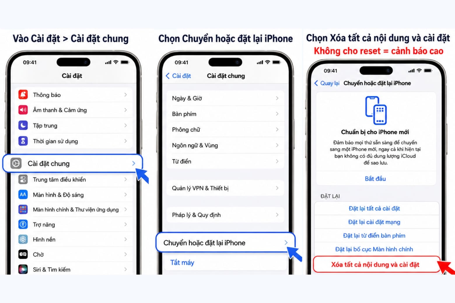 iCloud ẩn là gì? Các bước check iCloud iPhone trên IOS nhanh (2026) 13 Thực hiện đúng quy trình xóa dữ liệu giúp đưa iPhone về trạng thái sẵn sàng kích hoạt