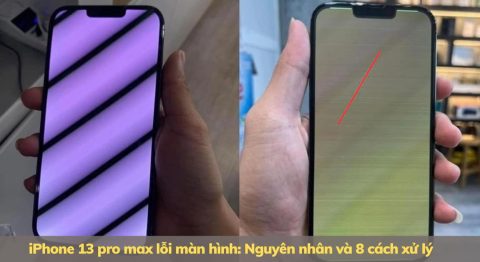 iPhone 13 pro max lỗi màn hình
