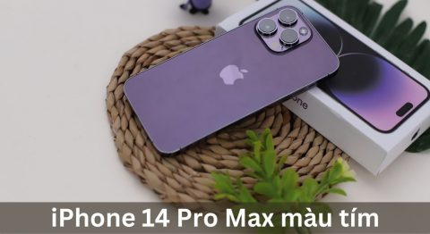 Trên tay iPhone 14 Pro Max màu tím: Siêu phẩm vẫn cháy hàng nhất của “Táo khuyết” sau gần 1 năm ra mắt iPhone 14 Pro Max màu tím