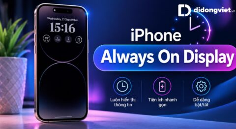 iPhone Always On Display (AOD) là gì? Cách bật, tắt và những điều cần biết