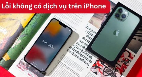 lỗi không có dịch vụ trên iPhone