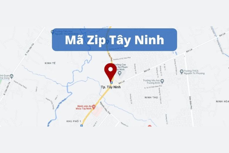 mã ZIP Tây Ninh
