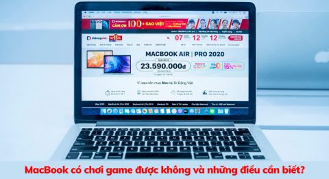 Macbook có chơi game được không