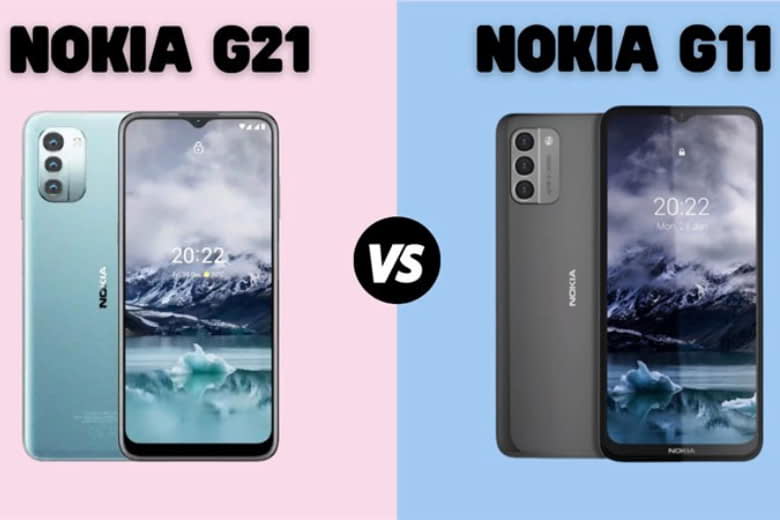 So sánh Nokia G11 và Nokia G21