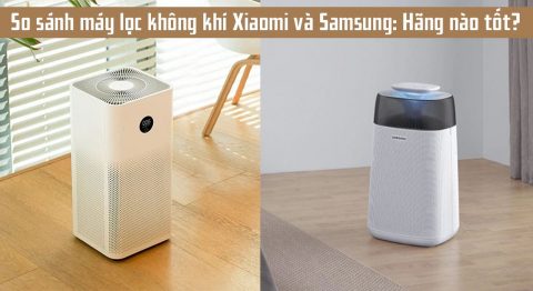 So sánh máy lọc không khí Xiaomi và Samsung