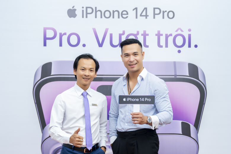 1. Trương Thế Vinh sở hữu sớm iPhone 14 Pro Max
