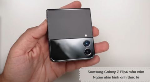Z Flip4 màu Xám