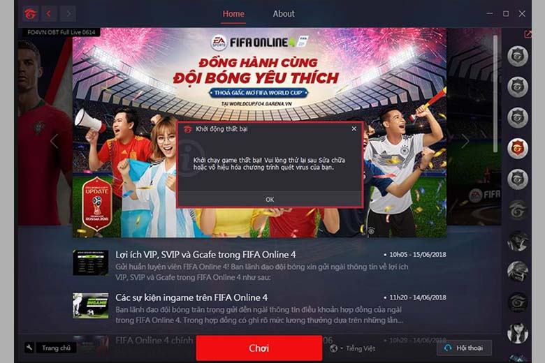 Cách tải Fifa Online 4