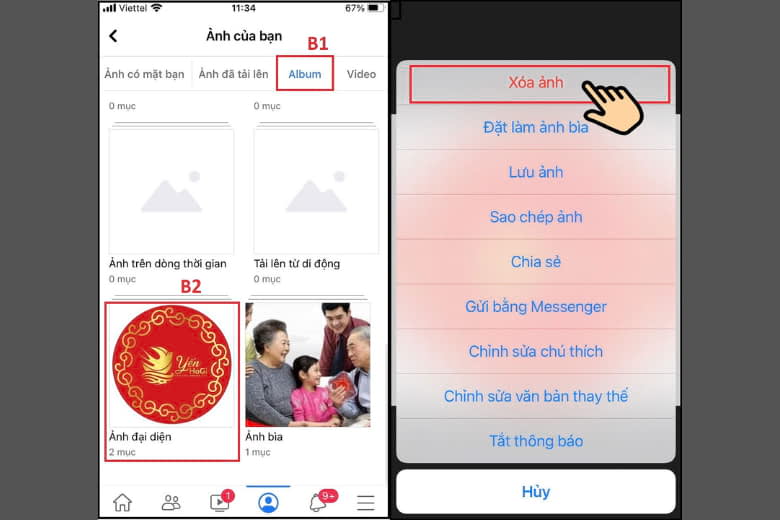 2 Cách để avatar Facebook mặc định nam, nữ nhanh nhất