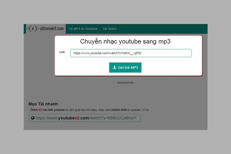 Chuyển nhạc YouTube sang MP3