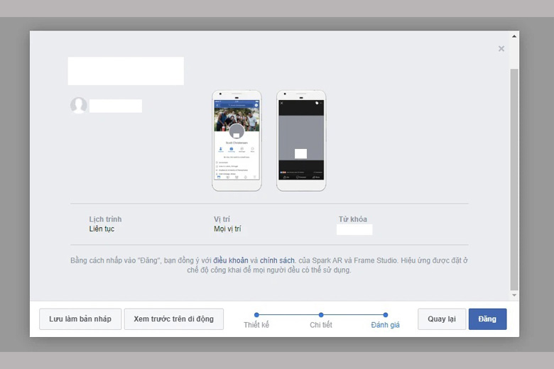 Hướng dẫn tạo khung facebook bằng điện thoại có hiệu ứng