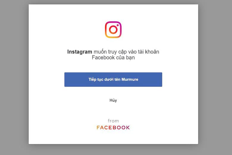 cách liên kết Instagram với Facebook