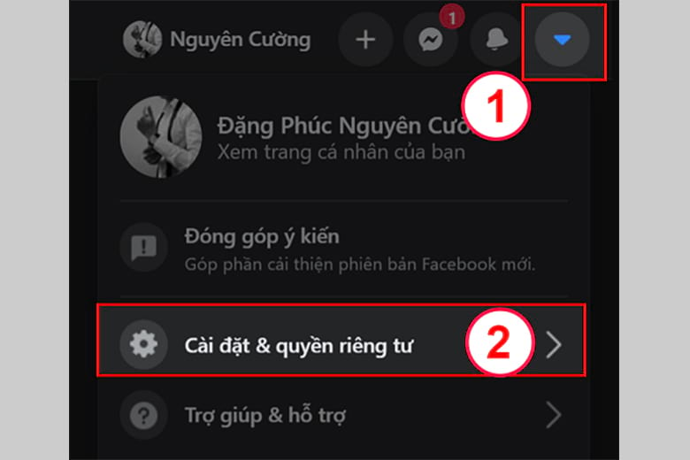 Cách xóa ảnh đại diện trên Facebook bằng điện thoại máy tính  Trường THPT  Phạm Hồng Thái