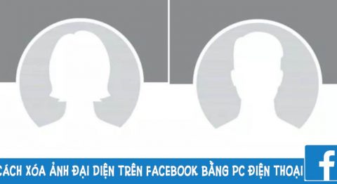 cách xóa ảnh đại diện trên Facebook