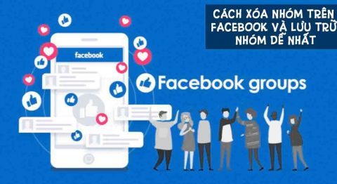 cách xóa nhóm trên Facebook