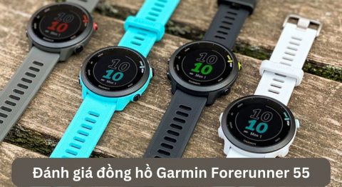 đánh giá đồng hồ Garmin Forerunner 55
