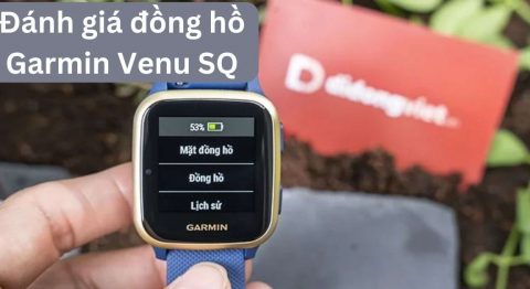 đánh giá đồng hồ Garmin Venu SQ