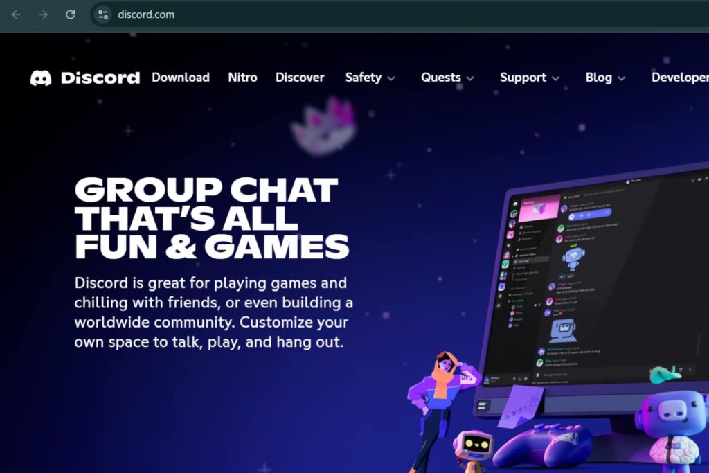 Trên PC, bạn có thể dùng Discord web hoặc tải bản Desktop để dùng đầy đủ tính năng và tối ưu hiệu suất.