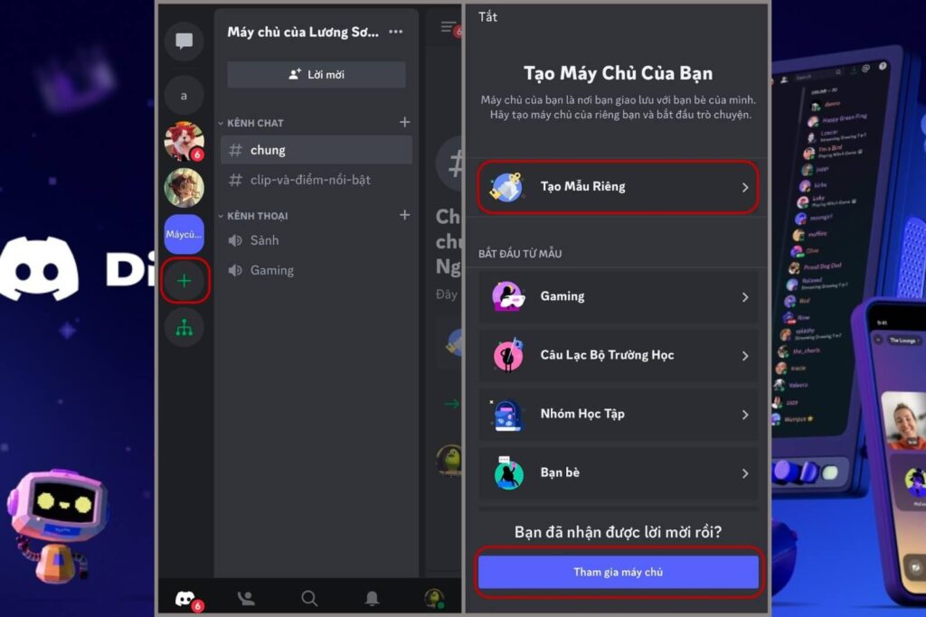 Muốn Discord mượt khi voice và share màn hình, cần thiết bị mạnh, pin tốt và tai nghe Bluetooth đời mới.