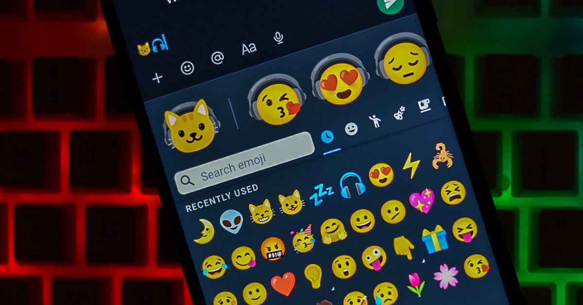 Bàn phím Gboard cập nhật giao diện mới giúp lựa chọn Emoji dễ dàng hơn