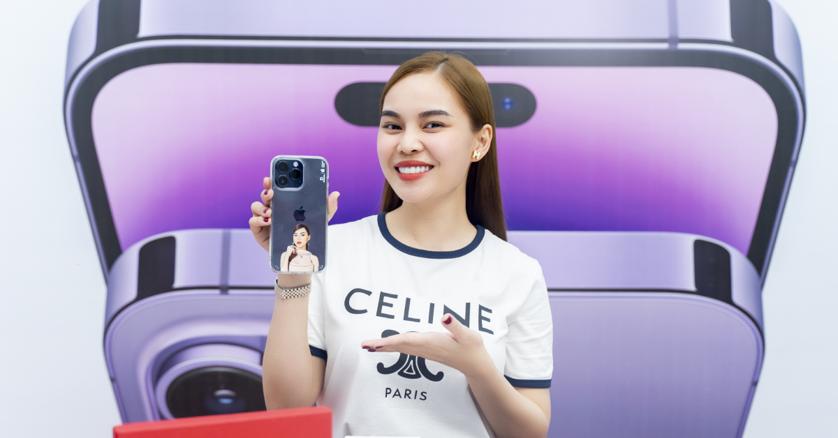 Ca sĩ Giang Hồng Ngọc tiếp tục lựa chọn Di Động Việt để Trade-in iPhone 14 Pro Max