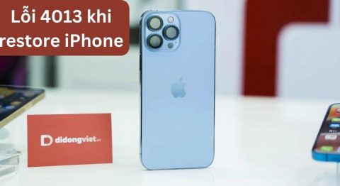 lỗi 4013 khi restore iPhone