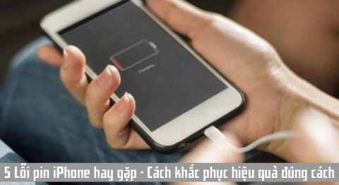 lỗi pin iphone