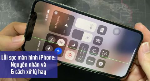 Lỗi sọc màn hình iPhone