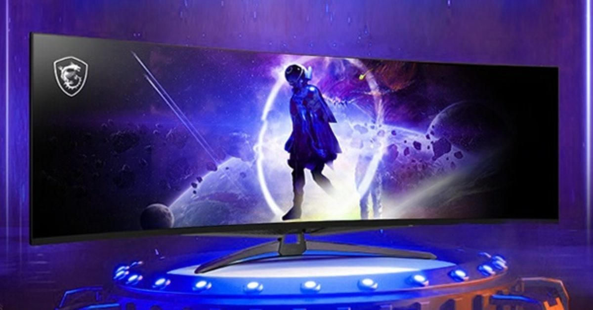 MSI công bố màn hình gaming siêu rộng QD-OLED kích thước 49 inch, tần số làm tươi 240Hz 
