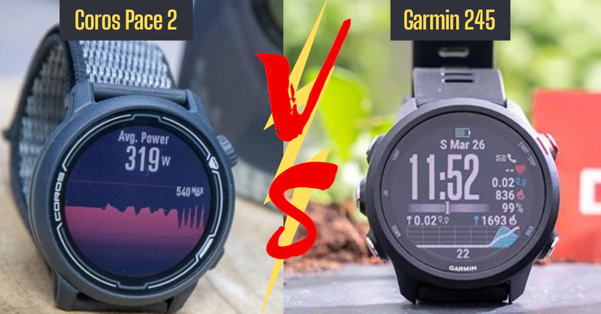 So sánh Garmin 245 với Coros Pace 2: Chạy bộ thì mua dòng nào?