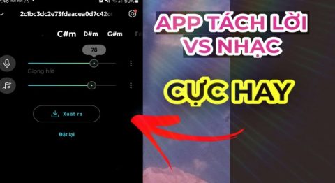 tách nhạc và lời