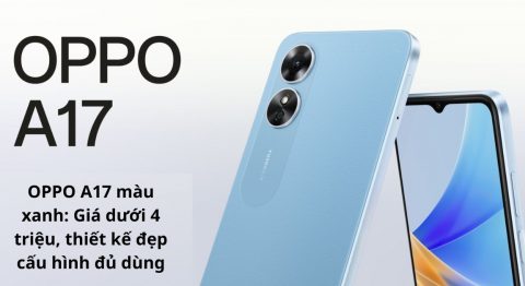 tren tay oppo a17