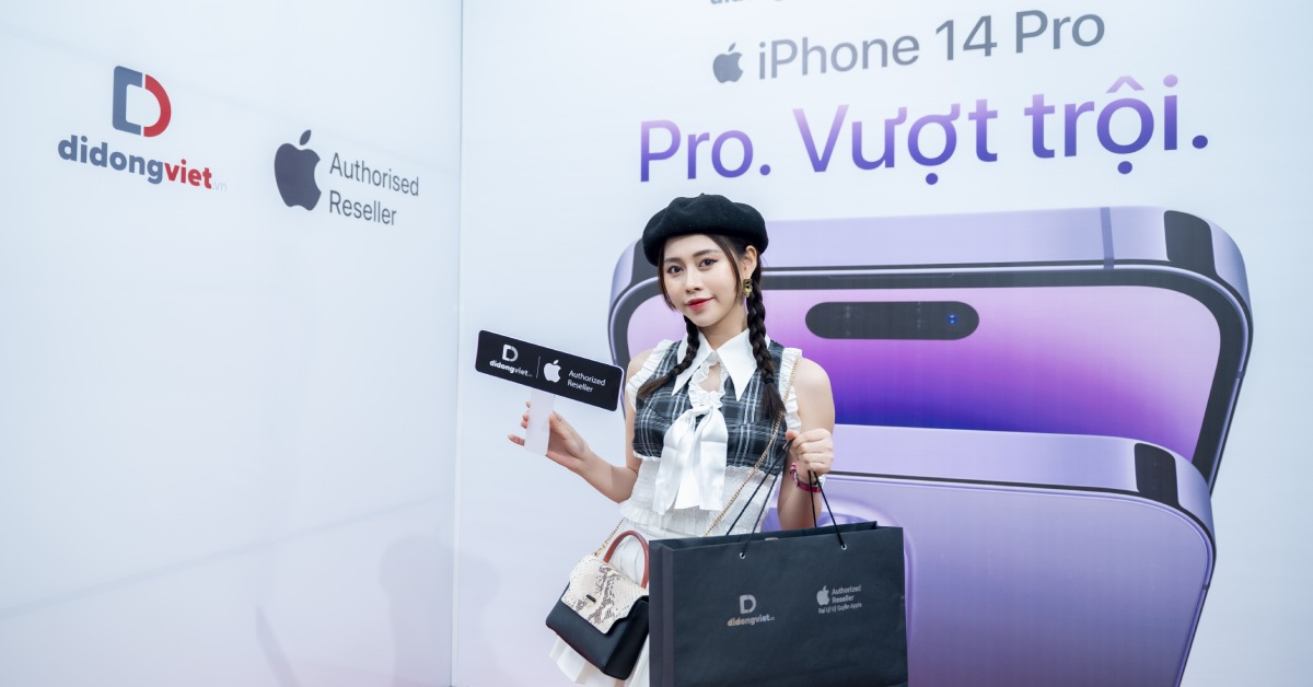 Hot Tiktoker Việt Phương Thoa vừa lên đời iPhone 14 Pro Max