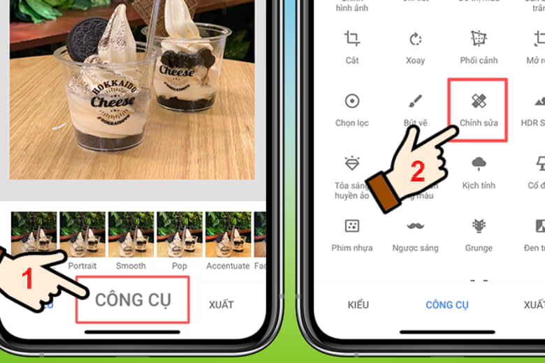 cách xóa chữ bên trên ảnh