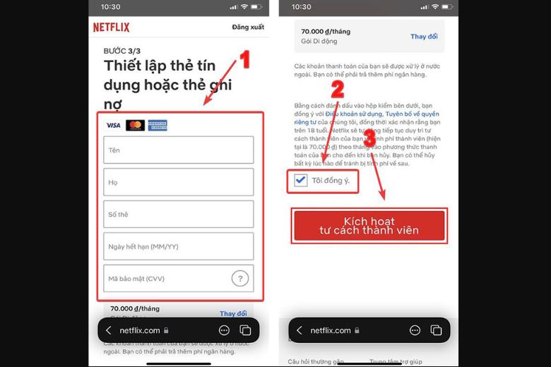 cách đăng ký Netflix