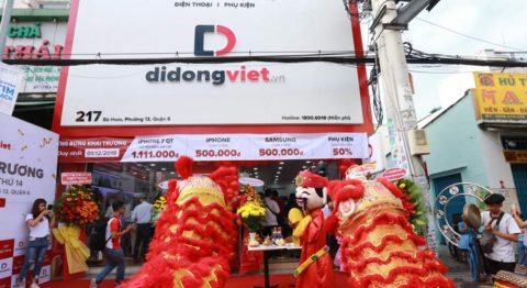 Khai trương cửa hàng điện thoại Di Động Việt 217 Bà Hom, Quận 6