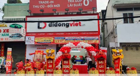 Khai trương cửa hàng điện thoại Di Động Việt 25 Võ Văn Ngân, TP Thủ Đức