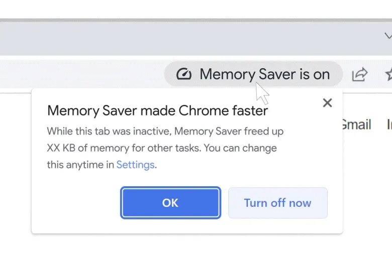 Chrome memory saver