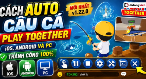 Auto câu cá trong play together