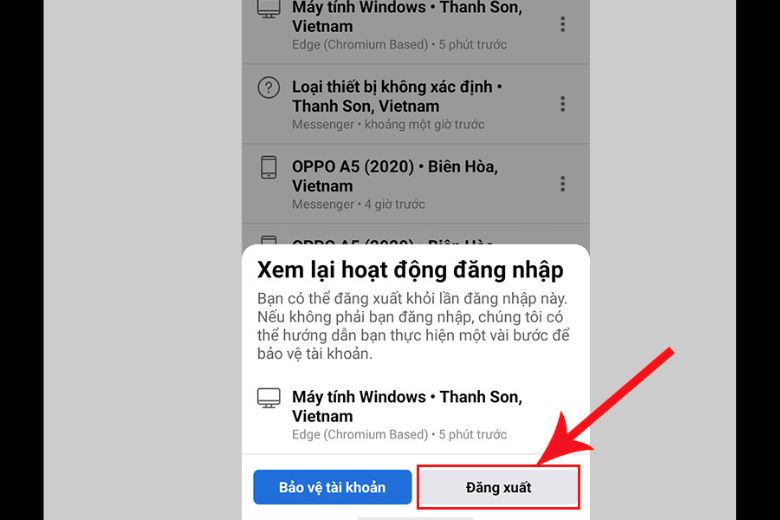 Hướng dẫn đăng xuất tài khoản Messenger trên điện thoại - Fptshop.com.vn
