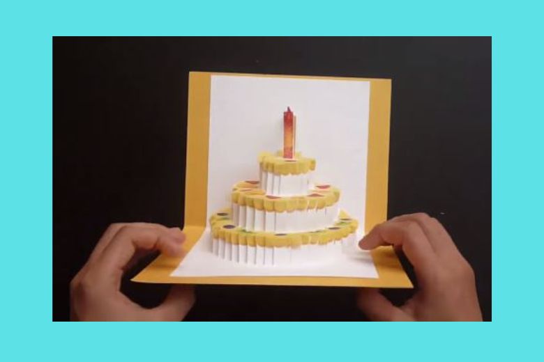 Cách thực hiện thiệp sinh nhật 3D