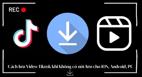 cách lưu video tiktok khi không có nút lưu