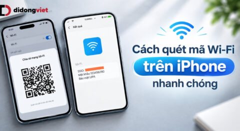Cách quét mã Wi-Fi trên iPhone nhanh chóng và an toàn