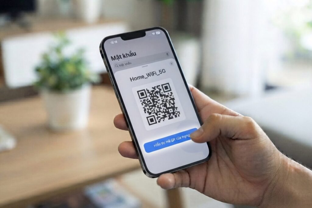 Cách quét mã Wi-Fi trên iPhone nhanh chóng và an toàn 22 cach quet ma qr wifi tren iphone hien thi qua mat khau buoc 3 didongviet