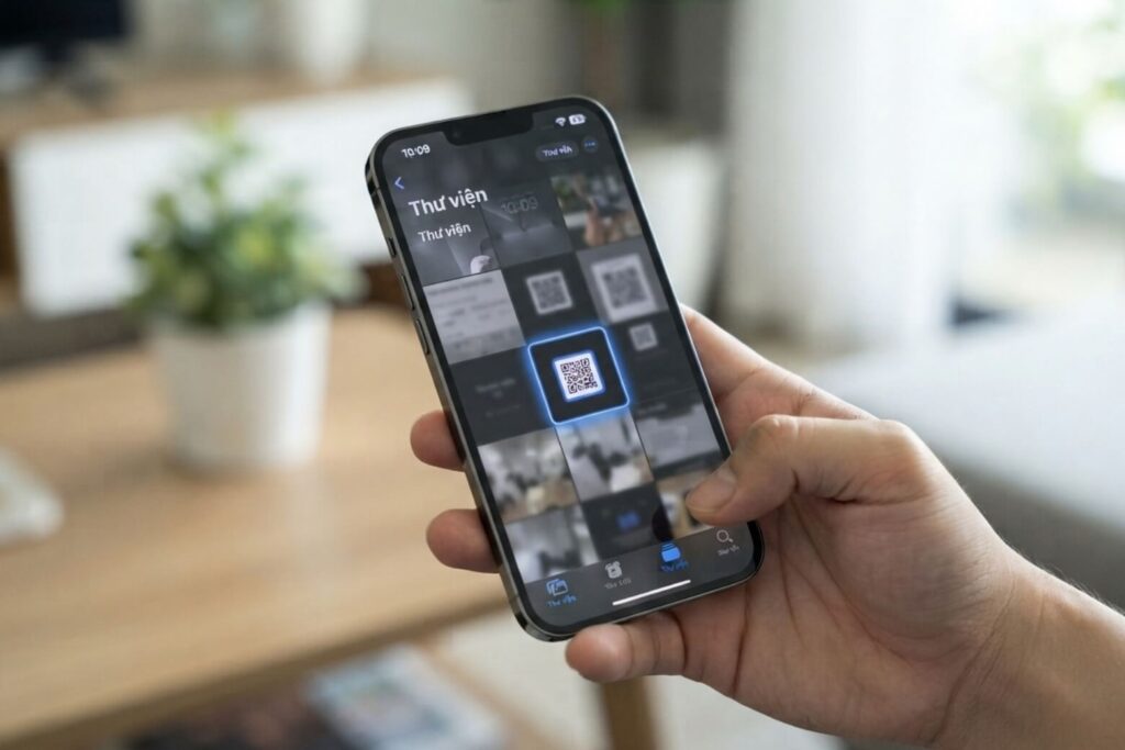 Cách quét mã Wi-Fi trên iPhone nhanh chóng và an toàn 18 cach quet ma qr wifi tren iphone thao tac trong ung dung anh buoc 1 didongviet