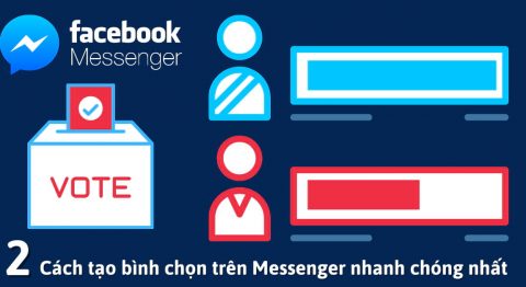 cách tạo bình chọn trên Messenger